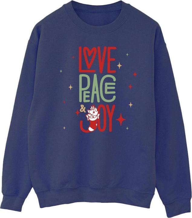 Disney The Aristocats Marie Love Peace Joy Sweatshirt