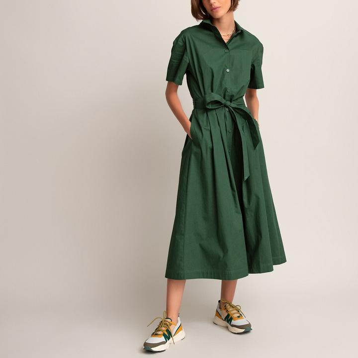 Immagine prodotto La Redoute Collections Abito blusa con cintura da annodare (40)