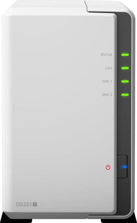 Productafbeelding Synology DS223j (2 x 2 TB, WD Red Plus)