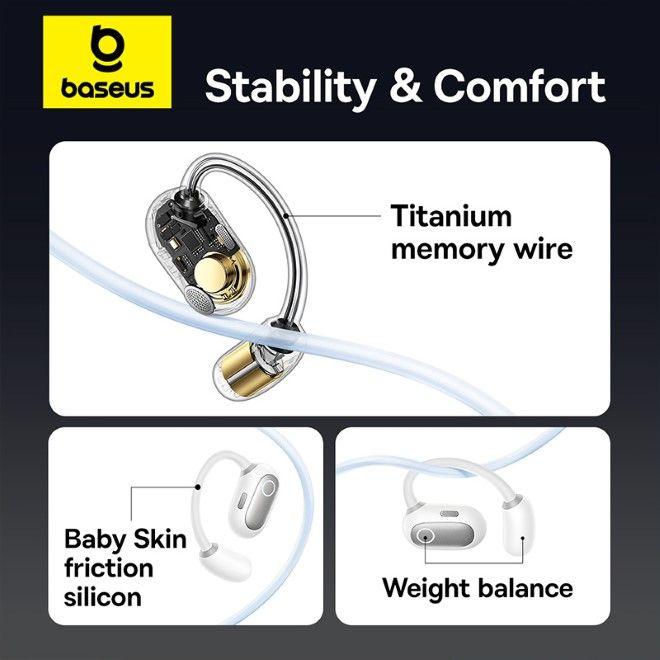 Actual product image Baseus Eli Sport 1 (No noise cancelling, 7.50 h, Wireless)
