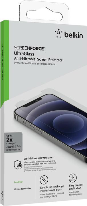 Produktbild Belkin ScreenForce Ultra Glass (1 Stück, Apple iPhone 12 Pro Max)