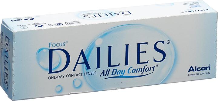 Actual product image Dailies All Day Comfort, spherical (30 Piece, Daily lens, Spherical)