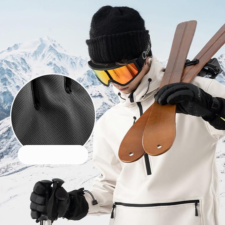Actual product image Salomon The others Qunature Qunature Finger Style Ski Gloves Size L - Black (L)