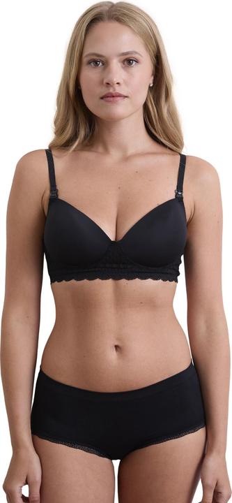 Image du produit Vertbaudet Soutien-gorge d'allaitement en microfibre et dentelle (80 F)