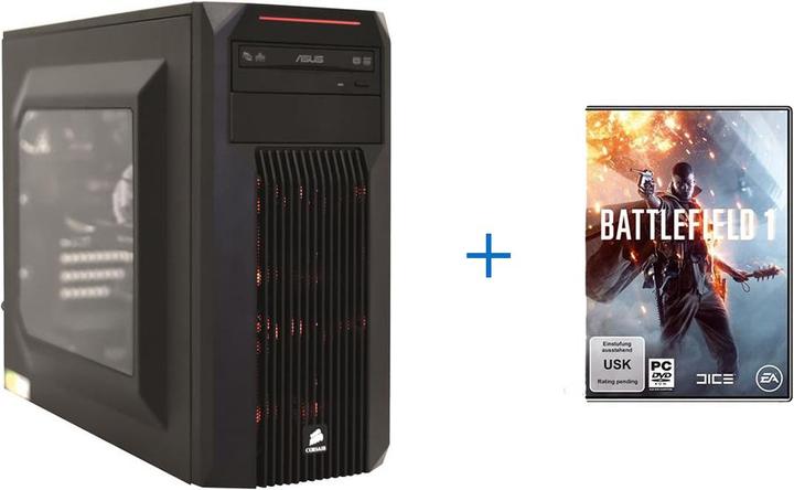 Digitec X1000 inkl. gratis Battlefield 1