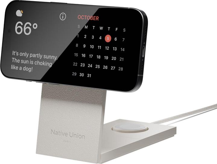 Produktbild Native Union Rise 3-in-1 INT Qi2 Wireless Charger Qi2 15W für drei MagSafe-Geräte (15 W)