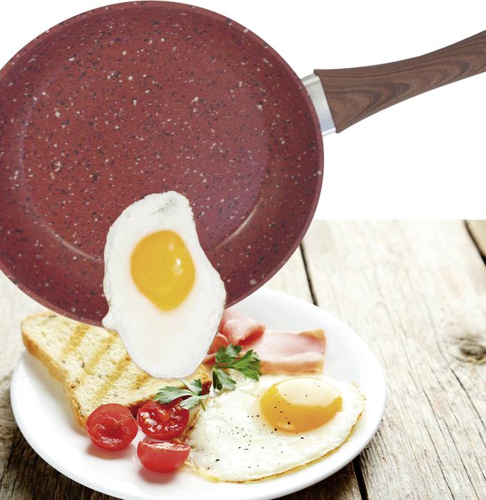 Immagine prodotto Livington Copper & Stone Pan (28 cm, Set di pentole e padelle da cucina, Rame)
