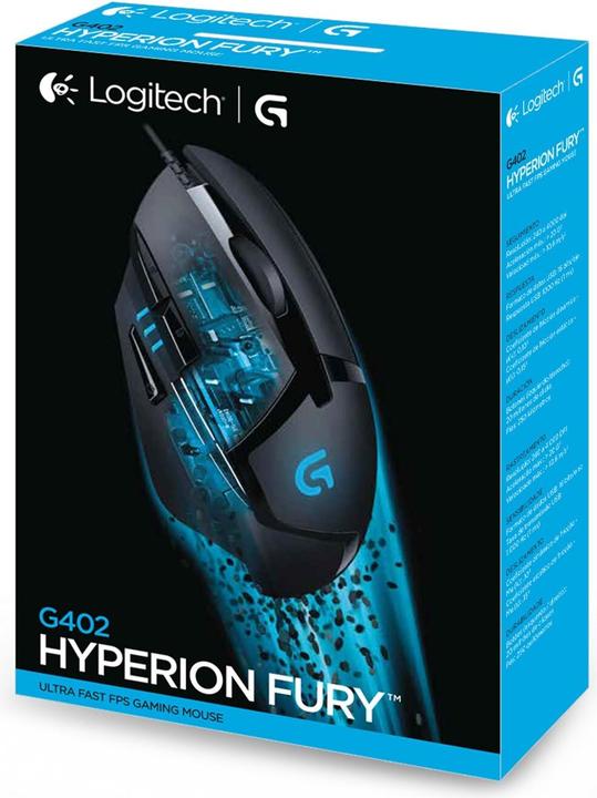 Image du produit Logitech G G402 Hyperion Fury (Filaire)