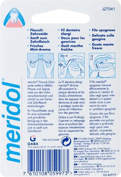 Produktbild Meridol Flausch-Zahnseide (40 m)