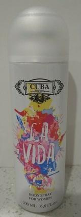 Produktbild Fragluxe CUBA ORIGINAL Cuba La Vida For Women DEO spray 200ml (Spray, 200 ml)
