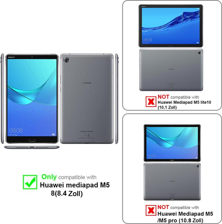 Immagine prodotto Cadorabo Copertina del libro per tablet (MediaPad M5 8.4)