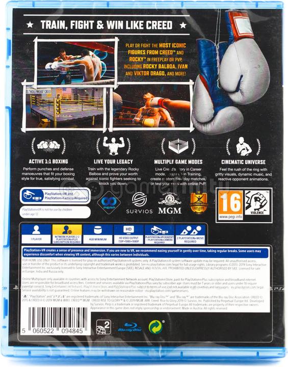 Image du produit Perp Creed: Rise to Glory (PS4, EN)