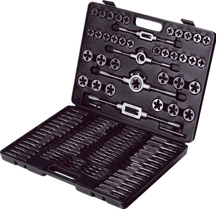 Toolcraft TO-9913164 gehärteter legierter Stahl, Wolframstahl Gewindebohrer- und