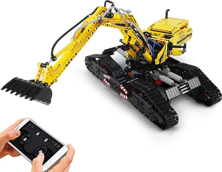 Actual product image Mould King All Terrain Crawler Excavator