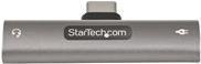 Image du produit StarTech Adaptateur audio et de charge USB-C - Adaptateur audio USB-C avec prise casque/casque -TRRS et USB (USB, Jack 3.5mm)