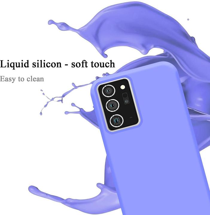 Immagine prodotto Cadorabo Copertura della cassa del silicone liquido TPU (Samsung Galaxy Note 20+)