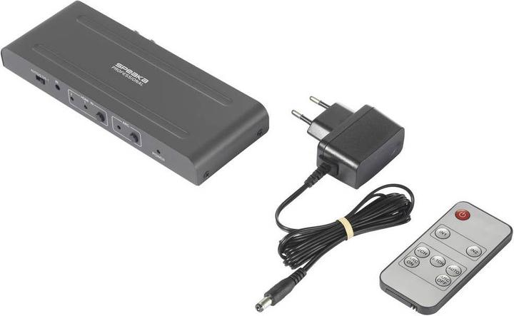 Produktbild SpeaKa Professional SP-HDA-300 2+1 Port HDMI-Switch ARC (Audio Return Channel) 3