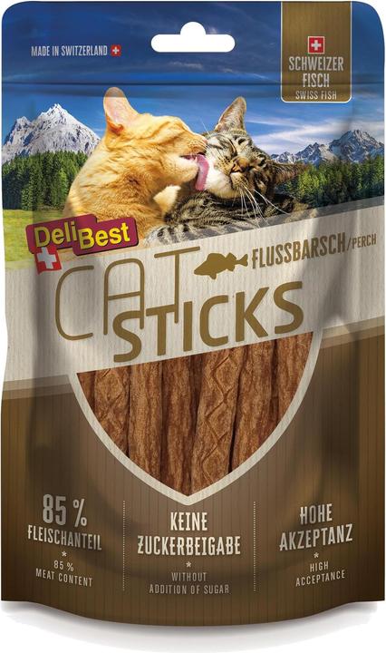 Produktbild DeliBest Cat Sticks Flussbarsch/Egli, 50g (1 Stk., 50 g)