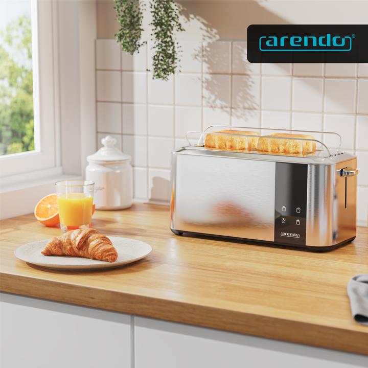 Actual product image Arendo Long slot toaster