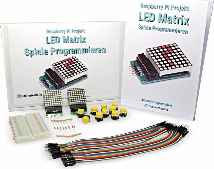 Produktbild Eneroid Spiele Programmieren mit der LED Matrix für Raspberry Pi