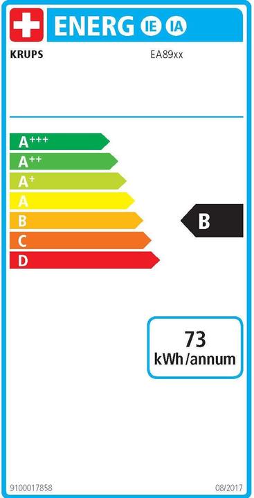 Etichetta energetica Krups Evidence EA8918