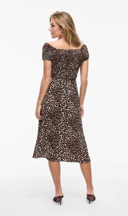 Actual product image Vila VIRITA Midi Gesmoktes Kleid (40)