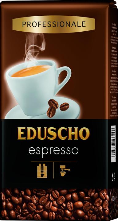 Produktbild Tchibo Kaffee Eduscho Professional Espresso 1Kg ganze Bohnen (1000 g, Dunkle Röstung)