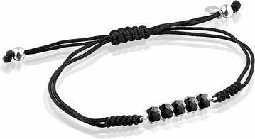 Image du produit Tous - Black string bracelet with teddy bears Mini Color 1001939000