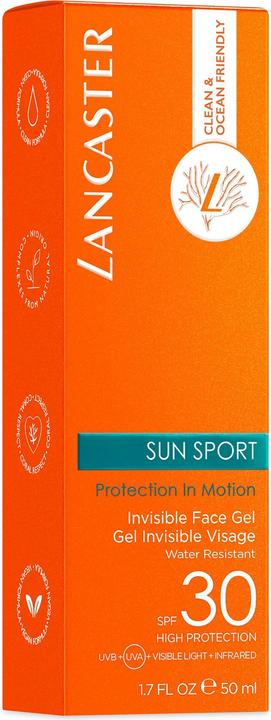 Actual product image Lancaster Sun Beauty Face Gel SPF30 (Sun cream face, SPF 30, 50 ml, 60 g)