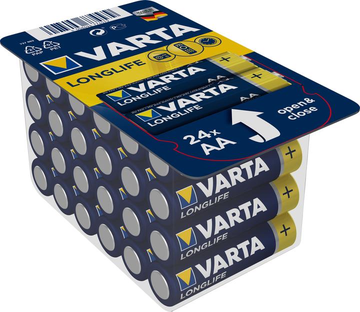 Productafbeelding Varta Longlife (24 Pcs., AA, 2800 mAh)