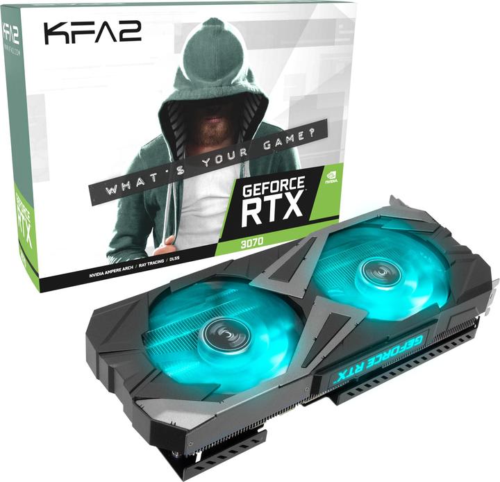 Produktbild KFA2 GeForce RTX 3070 EX LHR (8 GB)