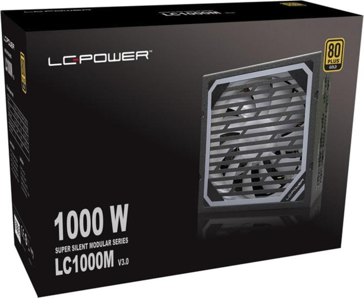 Immagine prodotto LC-Power Super Silent Modular LC1000M V3.0 1000W 80+ Gold (1000 W)