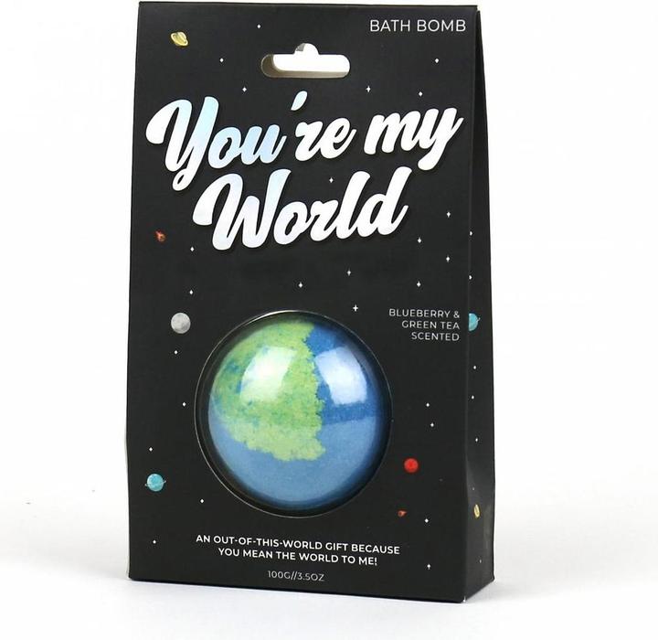 Produktbild Gift Republic Riesen Badebombe You're My World