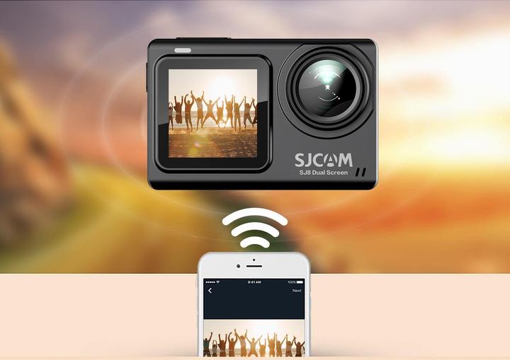 Produktbild Sjcam SJ8 dual screen camera black (30p, Bluetooth, WLAN)