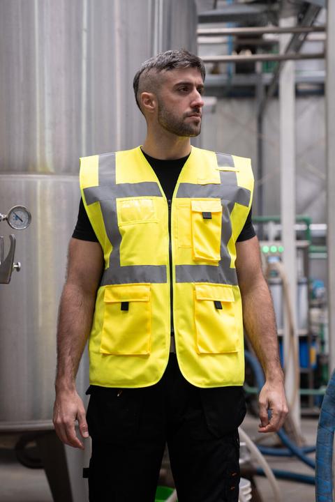 Immagine prodotto Korntex Gilet foderato ad alta visibilità (L)