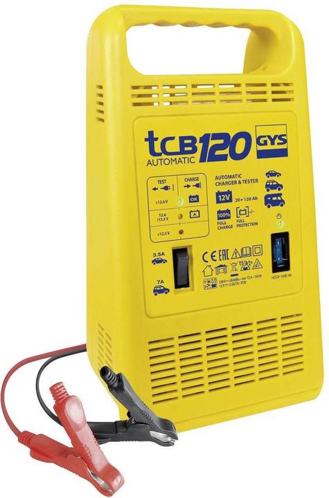 Actual product image GYS Battery charger TCB 120 automatic (12V, 10.50 A)