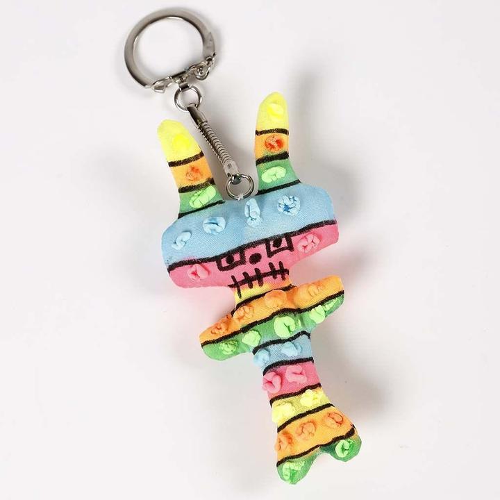 Actual product image Creativ Company Stoffen Dieren Sleutelhanger, 5st.
