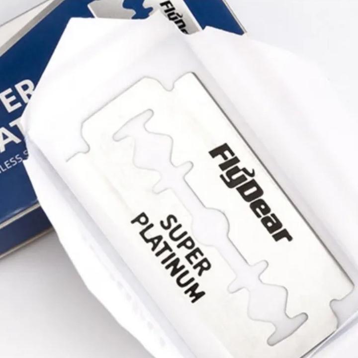 Image du produit FlyDear Lames de rasoir Super Platinum Stainless, Double Edge (10 pces) (10 x)