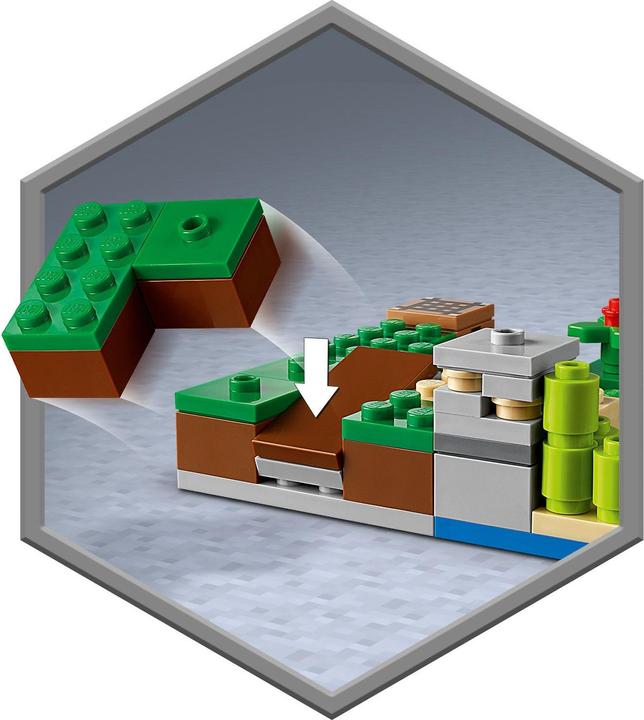 Actual product image LEGO The ambush of the Creeper (21177, LEGO Minecraft)