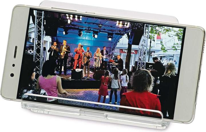 Image du produit Maul Support de téléphone portable en acrylique 105x76x97mm transparent