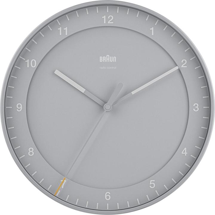 Produktbild Braun Wanduhr, grau m.Funk (30 cm)