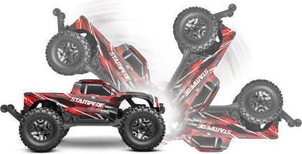 Actual product image Traxxas Stampede 4x4 Vxl HD without battery and charger (RTR Ready-to-Run)
