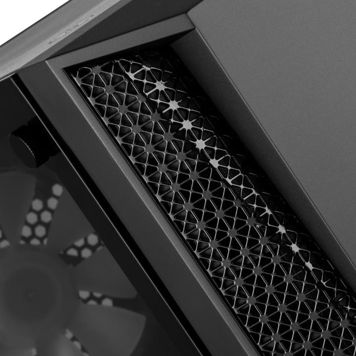 Actual product image Silverstone Fara B1 Pro Midi Tower, ARGB, Tempered Glass (ATX)