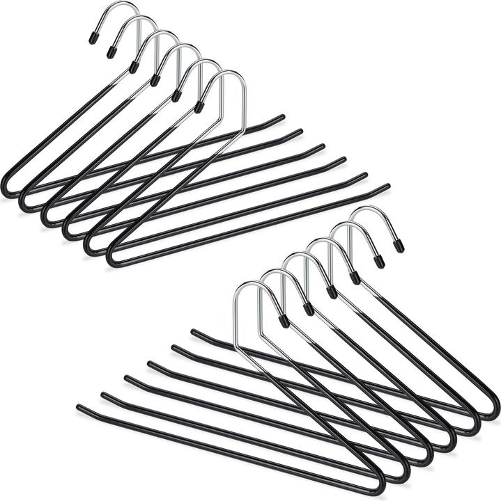 Actual product image Relaxdays Non-Slip Trouser Hanger (20 x)