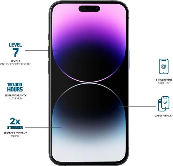 Produktbild Eiger Mountain Glass (1 Stück, Apple iPhone 15 Pro Max, Apple iPhone 15 Plus)