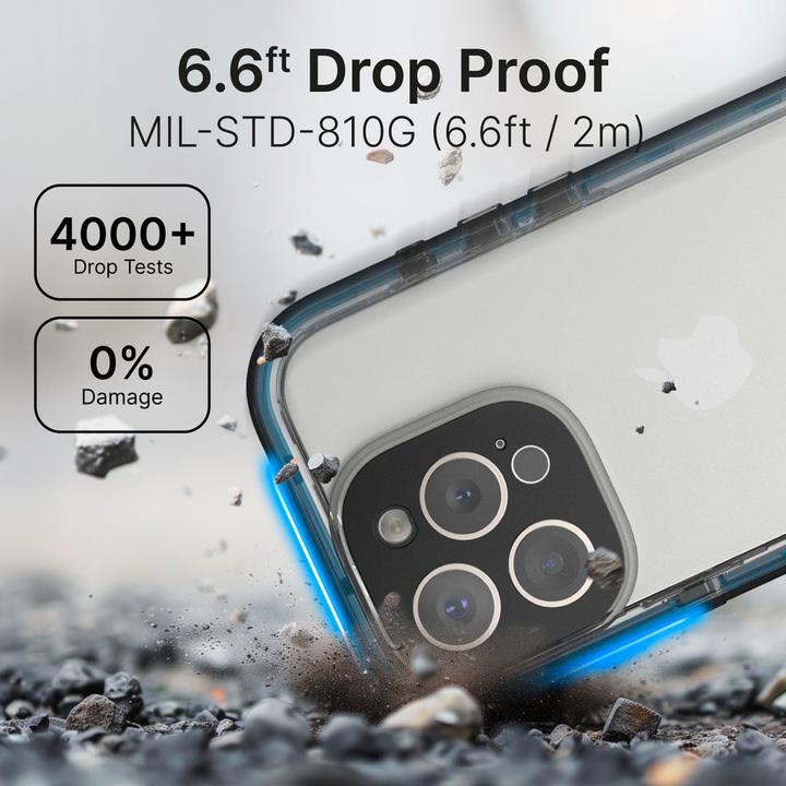 Produktbild Catalyst Total Protection Case - Wasserdichtes (10m) und Schock (Apple iPhone 16 Pro Max)