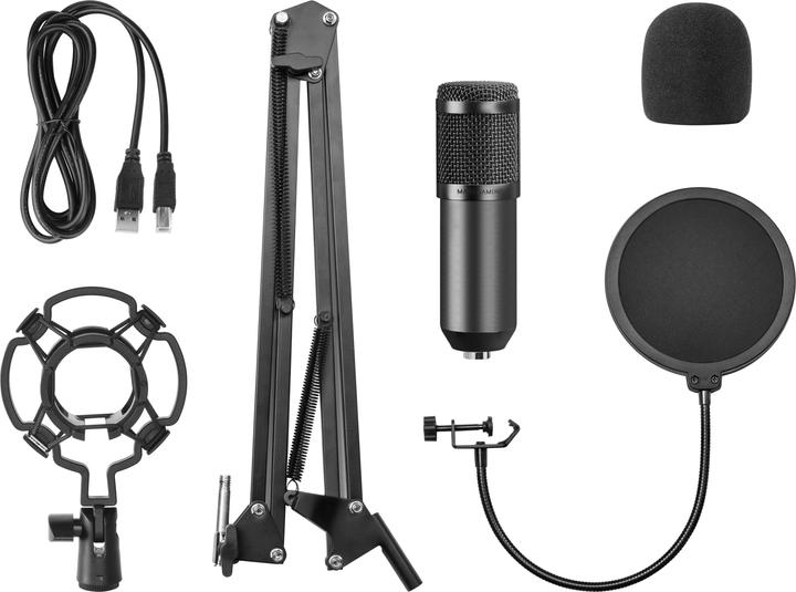 Immagine prodotto Mars Gaming Microfono MMicPro con supporto di montaggio (Noir)