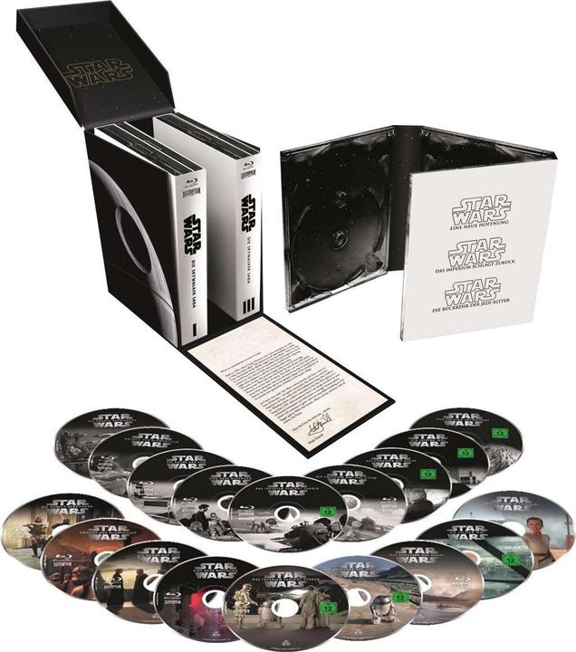 Actual product image Star Wars: The Skywalker Saga Blu-ray box (Blu-ray, 2020, German)