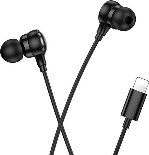 Actual product image Hoco M116 Benevolent Kabelgebundenes Headset Schwarz (Cable)