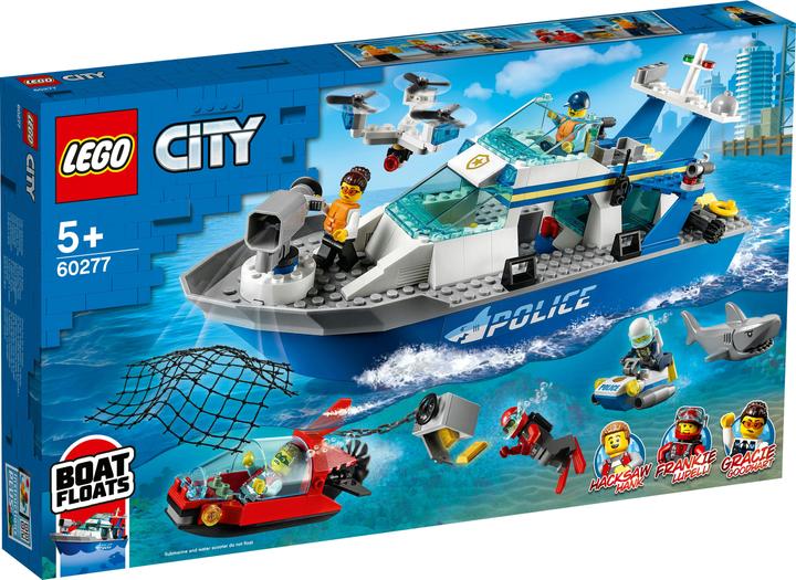 Image du produit LEGO City - Bateau de police (60277, LEGO City)
